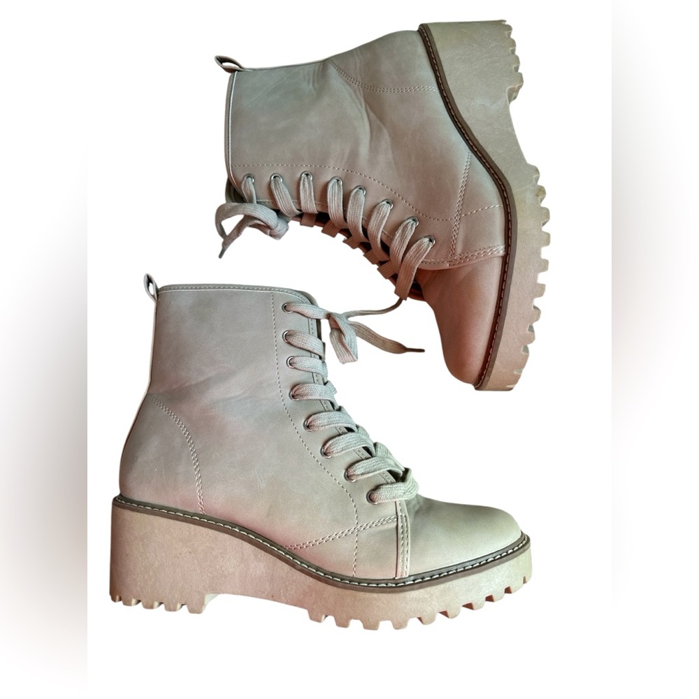DV Dolce Vita Rachal‎ Ankle Lace-Up/Zipper Boot Size 10 - Picture 6 of 9